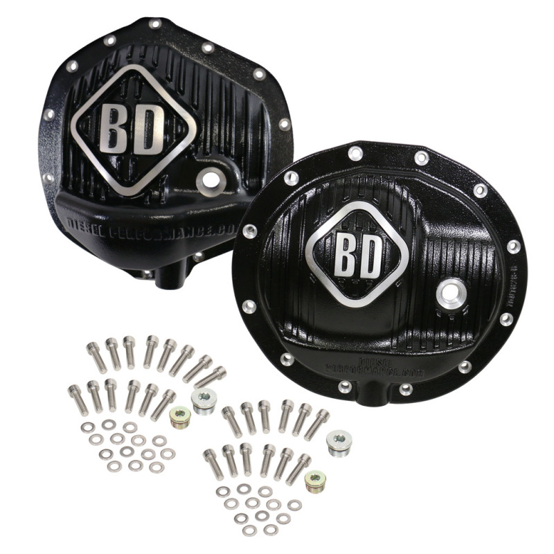 Ram 2500 Differential Cover Pack - Front + Rear - BD Diesel - BD Dodge Front AA 12-9.25 & Rear AA 14-11.5 - `14-`18 Ram 2500 Differential Cover Pack - Front + Rear - BD Diesel - BD Dodge Front AA 12-9.25 & Rear AA 14-11.5 - `14-`18